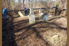 Hardesty Cemetery Cleanup