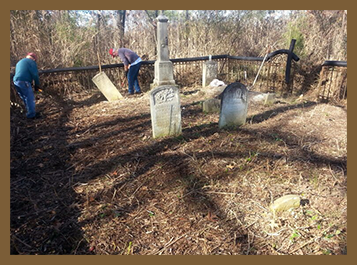 Hardesty Cemetery Cleanup