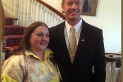 Chief Wolf Mother & Governor O'Malley